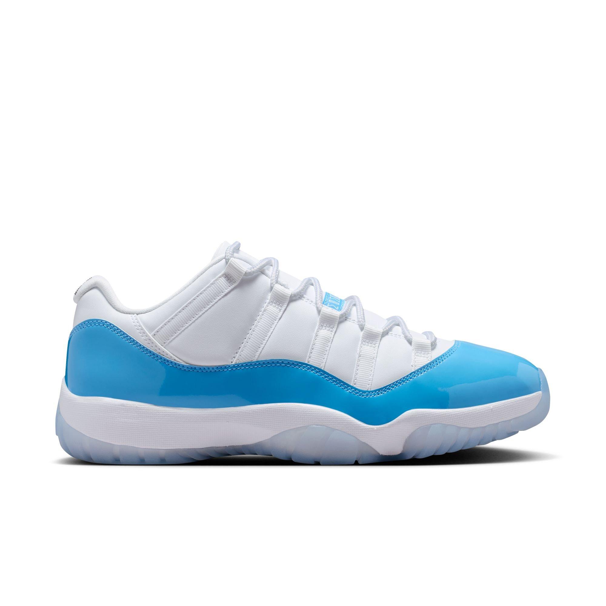 シューズ(男性用) Nike Air Jordan 11 Low University Blue Jordan 11 Retro Low Men's White/University Blue Shoe